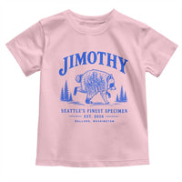 Jimothy Viral Raccoon From Seattle Toddler T Shirt Funny Trash Panda Wildlife Seattle Feral Legend