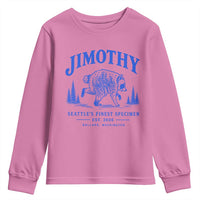 Jimothy Viral Raccoon From Seattle Youth Sweatshirt Funny Trash Panda Wildlife Seattle Feral Legend