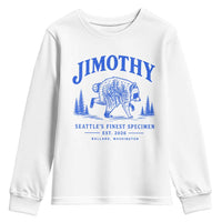 Jimothy Viral Raccoon From Seattle Youth Sweatshirt Funny Trash Panda Wildlife Seattle Feral Legend