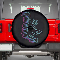 Basketball Girl Spare Tire Cover Player Slam Dunk Teens Girls - Wonder Print Shop