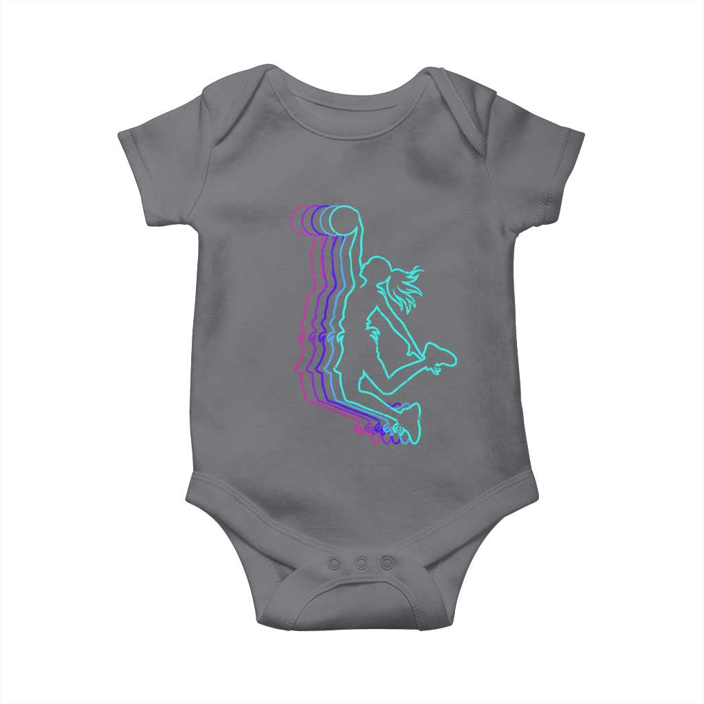 Basketball Girl Baby Onesie Player Slam Dunk Teens Girls - Wonder Print Shop