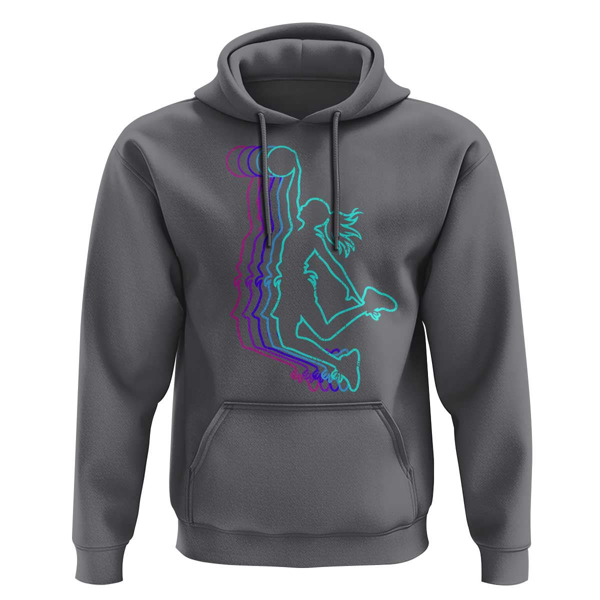 Basketball Girl Hoodie Player Slam Dunk Teens Girls - Wonder Print Shop