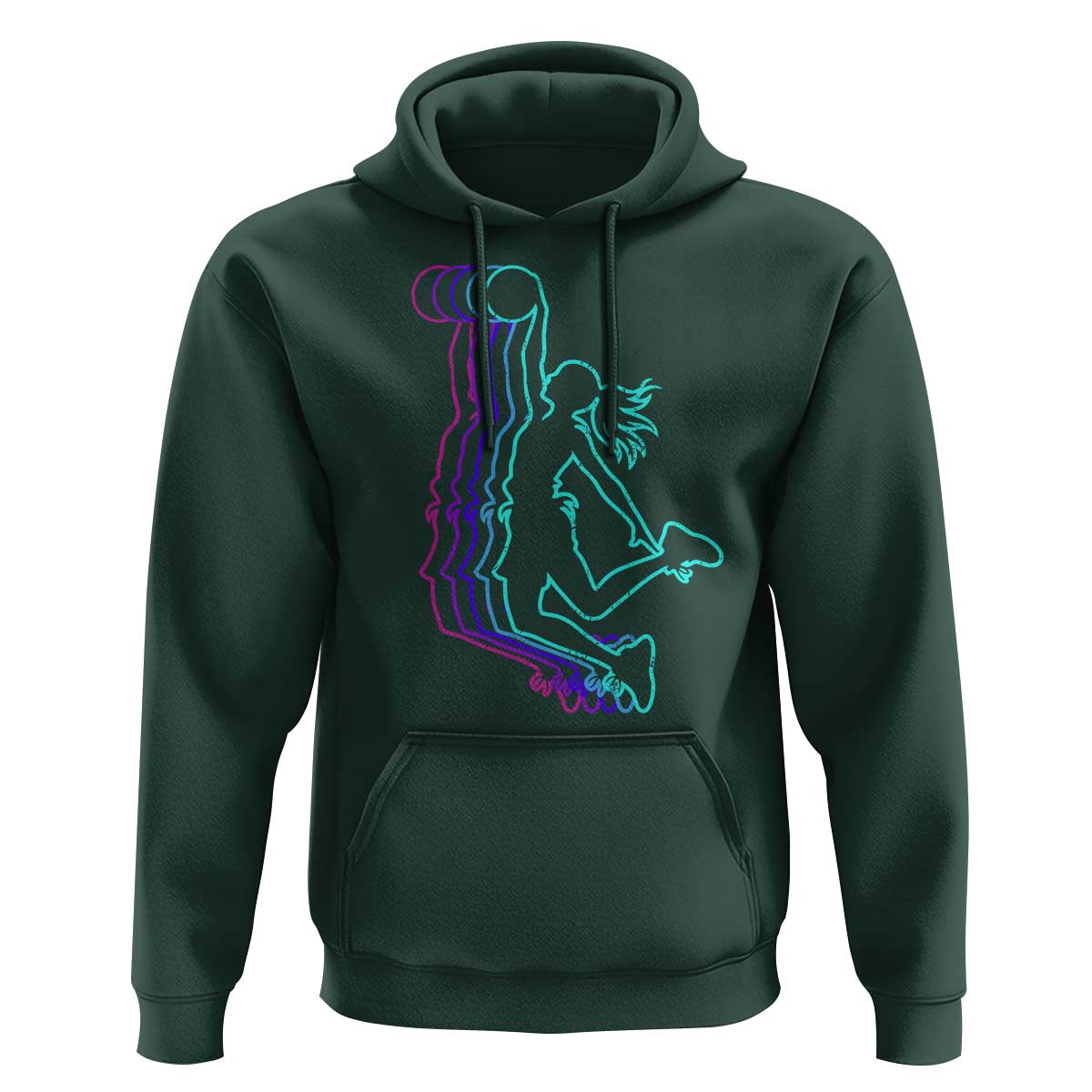 Basketball Girl Hoodie Player Slam Dunk Teens Girls - Wonder Print Shop