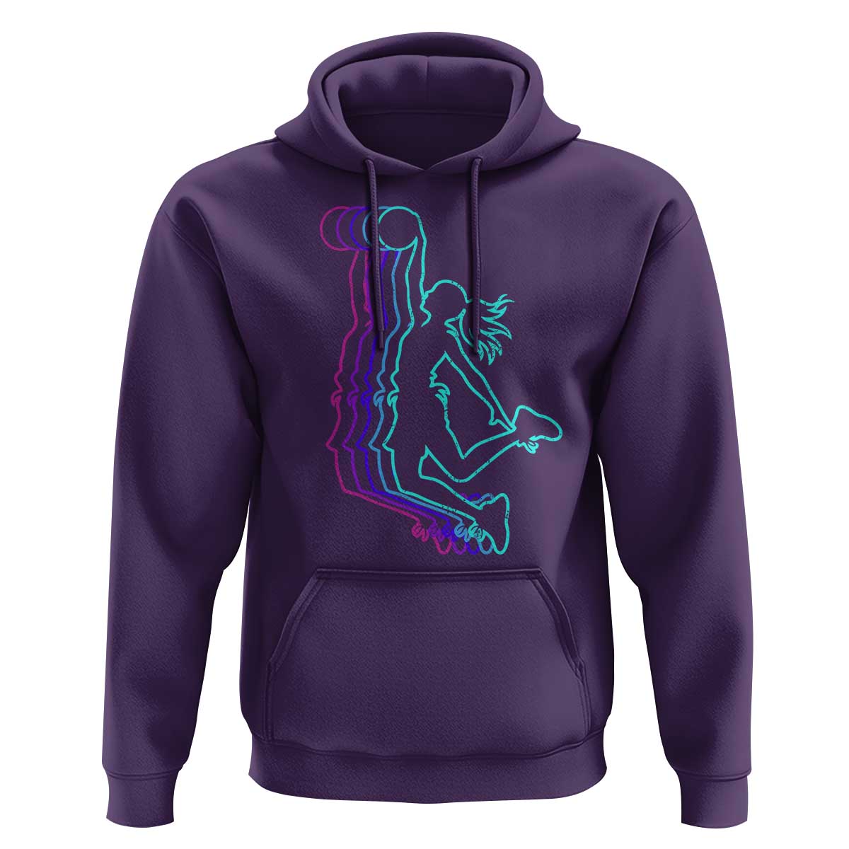 Basketball Girl Hoodie Player Slam Dunk Teens Girls - Wonder Print Shop