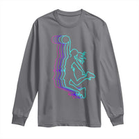 Basketball Girl Long Sleeve Shirt Player Slam Dunk Teens Girls - Wonder Print Shop