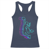Basketball Girl Racerback Tank Top Player Slam Dunk Teens Girls - Wonder Print Shop