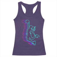 Basketball Girl Racerback Tank Top Player Slam Dunk Teens Girls - Wonder Print Shop