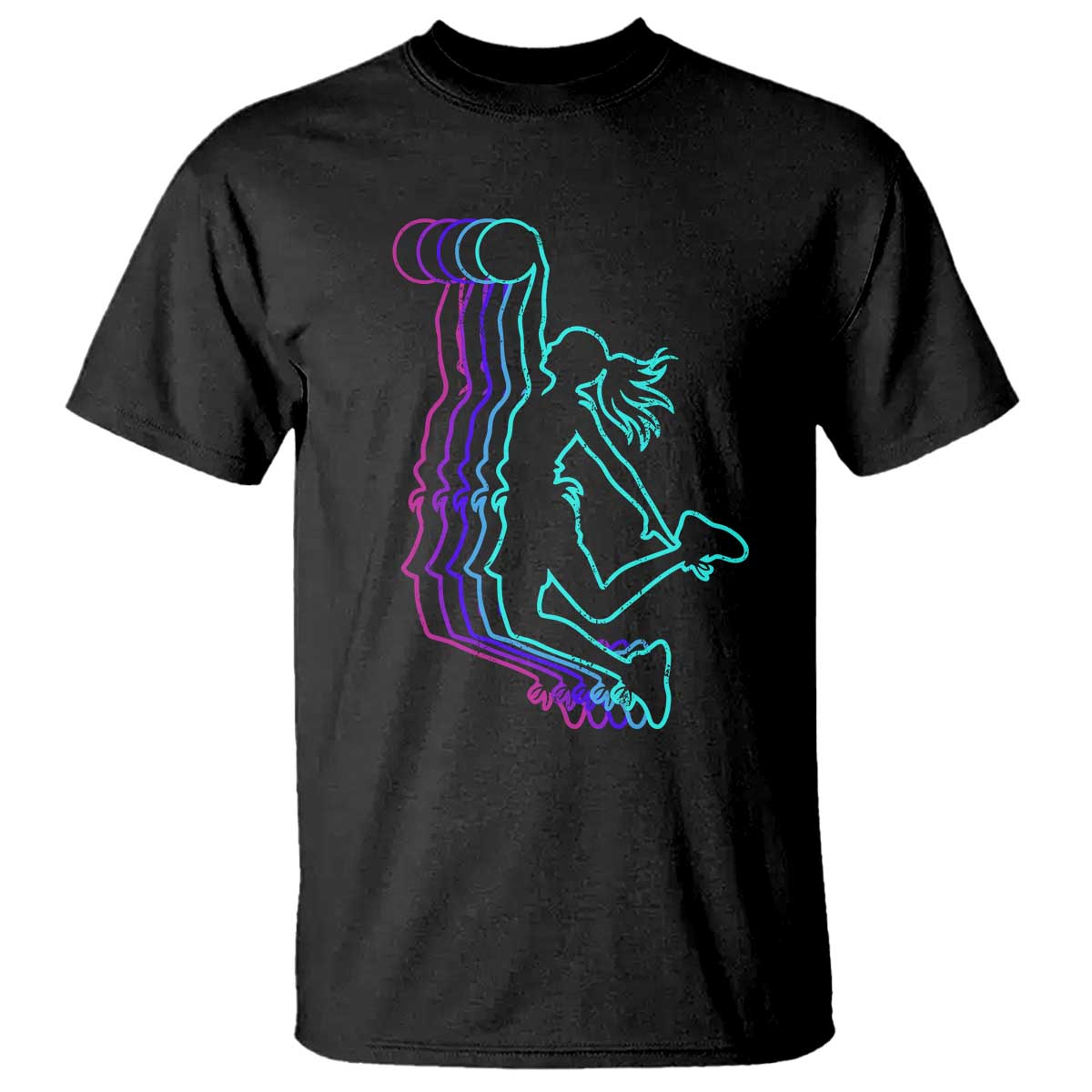 Basketball Girl T Shirt Player Slam Dunk Teens Girls - Wonder Print Shop