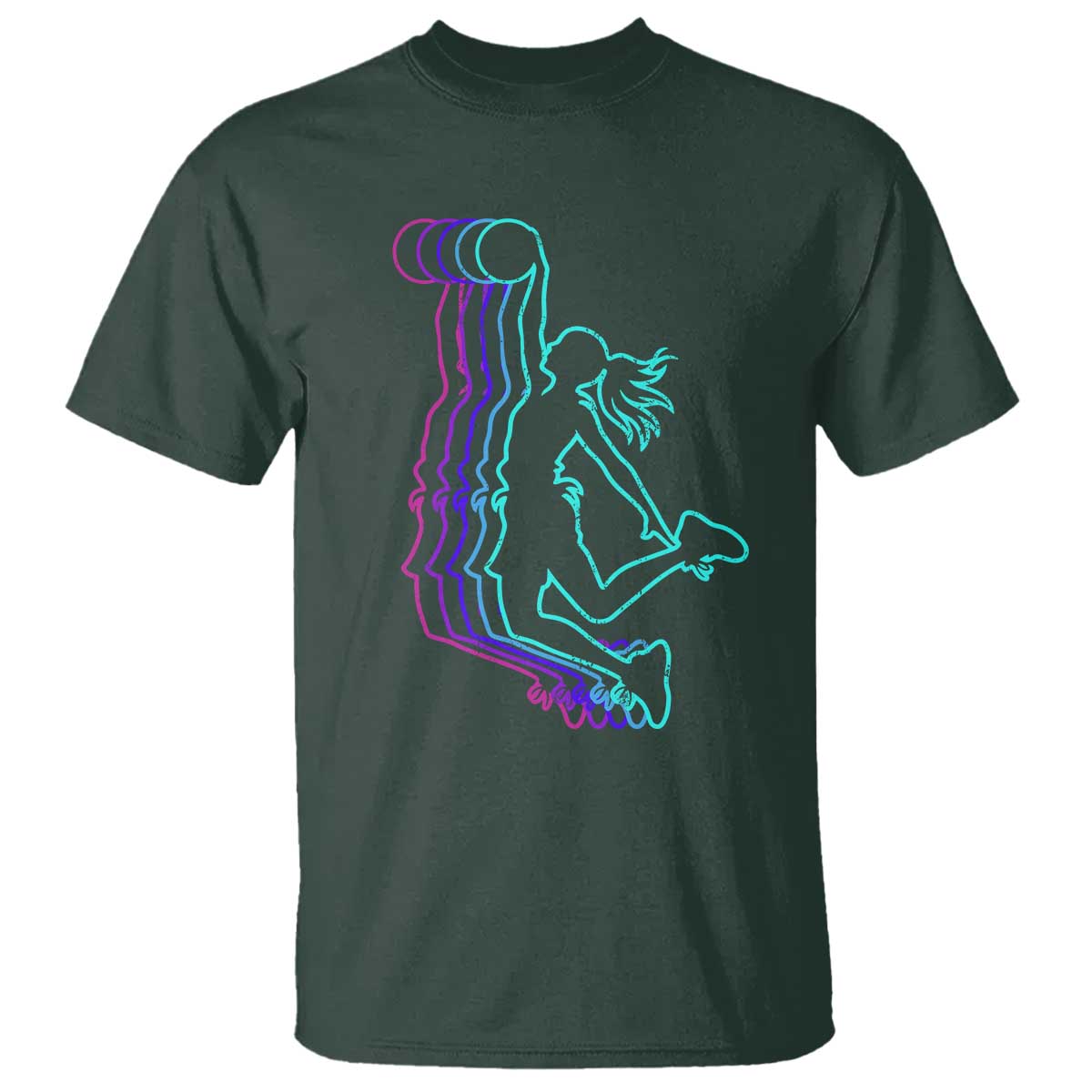 Basketball Girl T Shirt Player Slam Dunk Teens Girls - Wonder Print Shop