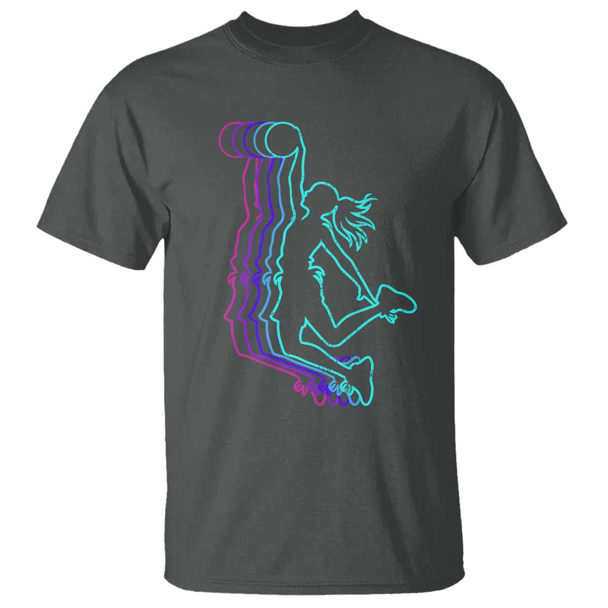 Basketball Girl T Shirt Player Slam Dunk Teens Girls - Wonder Print Shop