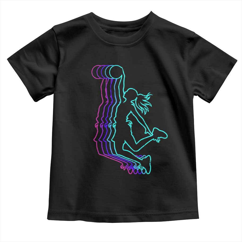 Basketball Girl Toddler T Shirt Player Slam Dunk Teens Girls - Wonder Print Shop