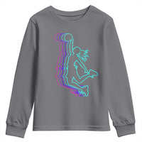 Basketball Girl Youth Sweatshirt Player Slam Dunk Teens Girls - Wonder Print Shop