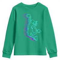 Basketball Girl Youth Sweatshirt Player Slam Dunk Teens Girls - Wonder Print Shop