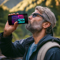 Basketball Girls 4 in 1 Can Cooler Tumbler Retro Neon Girl Dunk Hoop Sports - Wonder Print Shop