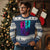 Basketball Girls Ugly Christmas Sweater Retro Neon Girl Dunk Hoop Sports - Wonder Print Shop