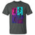 Basketball Girls T Shirt Retro Neon Girl Dunk Hoop Sports - Wonder Print Shop