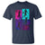 Basketball Girls T Shirt Retro Neon Girl Dunk Hoop Sports - Wonder Print Shop