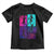 Basketball Girls Toddler T Shirt Retro Neon Girl Dunk Hoop Sports - Wonder Print Shop