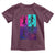 Basketball Girls Toddler T Shirt Retro Neon Girl Dunk Hoop Sports - Wonder Print Shop