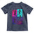 Basketball Girls Toddler T Shirt Retro Neon Girl Dunk Hoop Sports - Wonder Print Shop