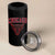 Retro Chicago 4 in 1 Can Cooler Tumbler Bulls Mascot Team Spirit Vintage Basketball Fan - Wonder Print Shop