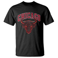 Retro Chicago T Shirt Bulls Mascot Team Spirit Vintage Basketball Fan - Wonder Print Shop
