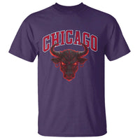 Retro Chicago T Shirt Bulls Mascot Team Spirit Vintage Basketball Fan - Wonder Print Shop