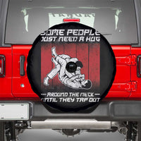 Brazilian Jiu Jitsu Spare Tire Cover Some People Just Need A Hug Vintage BJJ - Wonder Print Shop