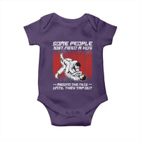 Brazilian Jiu Jitsu Baby Onesie Some People Just Need A Hug Vintage BJJ - Wonder Print Shop