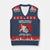 Brazilian Jiu Jitsu V-Neck Knit Sweater Vest Some People Just Need A Hug Vintage BJJ - Wonder Print Shop