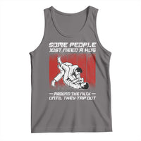 Brazilian Jiu Jitsu Tank Top Some People Just Need A Hug Vintage BJJ - Wonder Print Shop