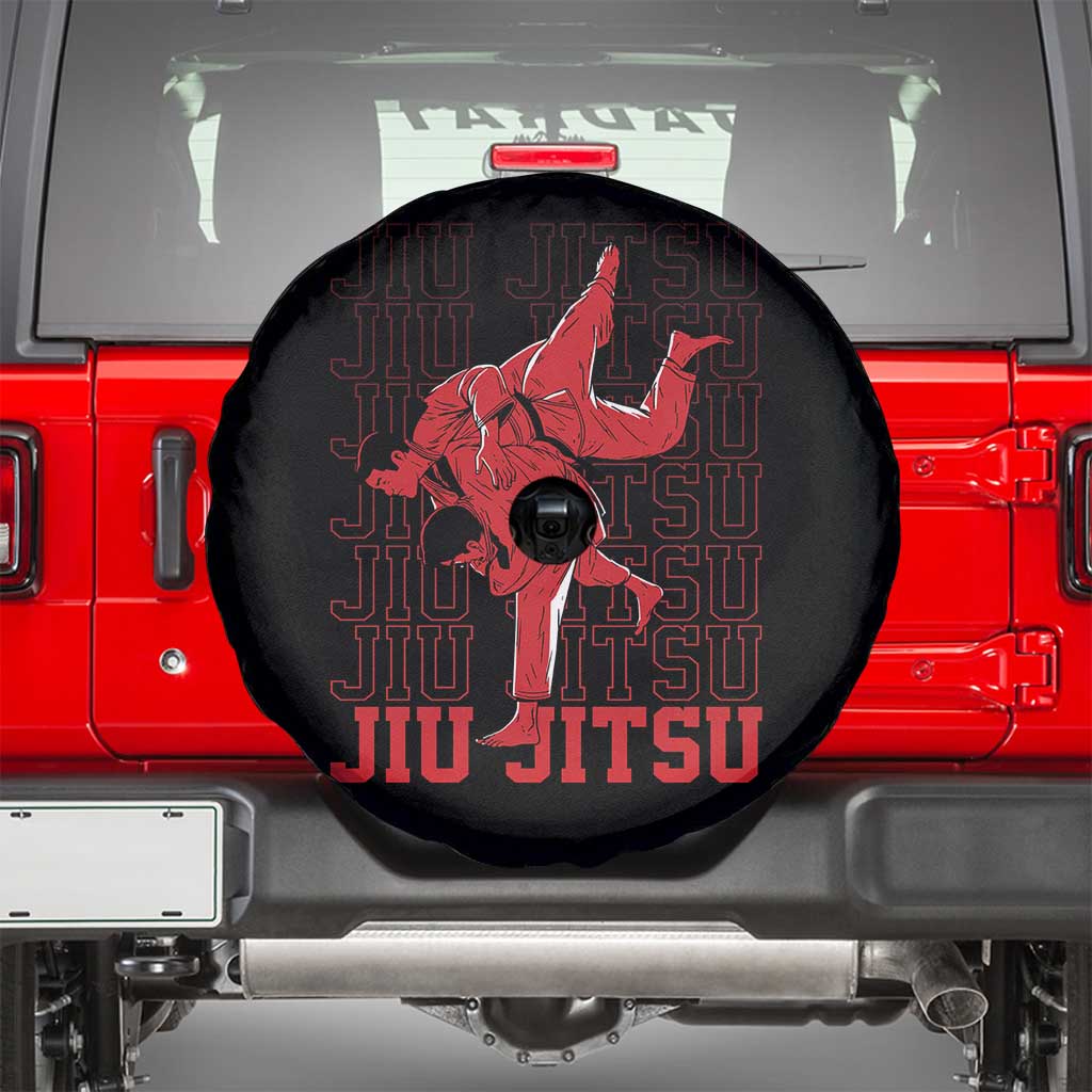 Brazilian Jiu Jitsu Spare Tire Cover BJJ Distressed - Wonder Print Shop