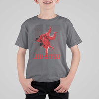 Brazilian Jiu Jitsu T Shirt For Kid BJJ Distressed - Wonder Print Shop