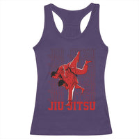 Brazilian Jiu Jitsu Racerback Tank Top BJJ Distressed - Wonder Print Shop