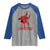 Brazilian Jiu Jitsu Raglan Shirt BJJ Distressed - Wonder Print Shop