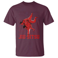 Brazilian Jiu Jitsu T Shirt BJJ Distressed - Wonder Print Shop