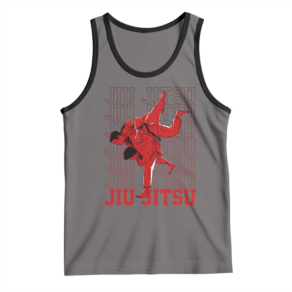 Brazilian Jiu Jitsu Tank Top BJJ Distressed - Wonder Print Shop