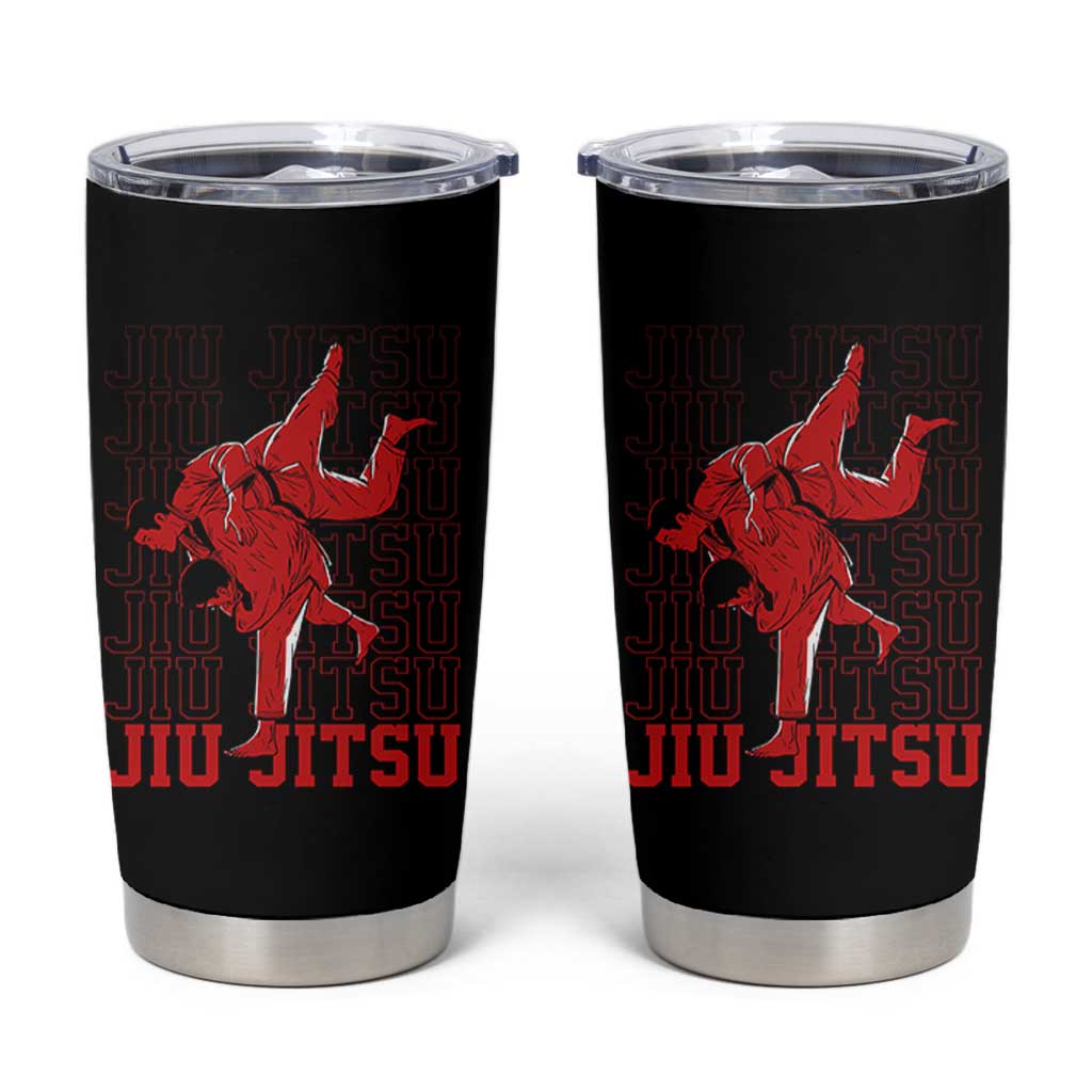 Brazilian Jiu Jitsu Tumbler Cup BJJ Distressed - Wonder Print Shop