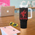 Brazilian Jiu Jitsu Tumbler With Handle BJJ Distressed - Wonder Print Shop