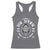 Brazilian Jiu Jitsu Racerback Tank Top Train Like A Beast Vintage BJJ Grappling Gorilla - Wonder Print Shop