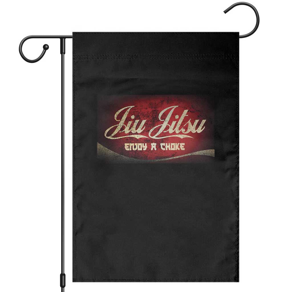 Funny Brazilian Jiu Jitsu Garden Flag BJJ Tactical Hugging Choke Jiujitsu Martial Arts - Wonder Print Shop