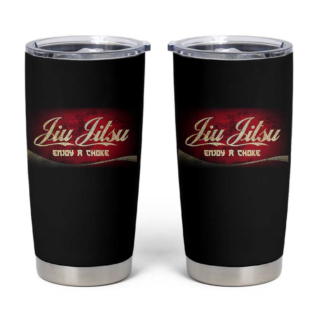 Funny Brazilian Jiu Jitsu Tumbler Cup BJJ Tactical Hugging Choke Jiujitsu Martial Arts - Wonder Print Shop