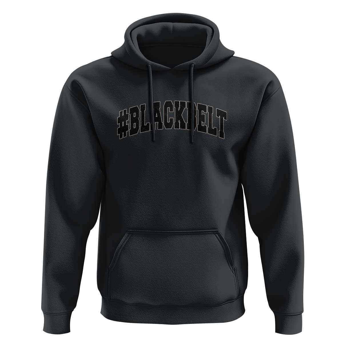 Martial Arts Karate Black Belt Hoodie Retro Varsity Vintage - Wonder Print Shop