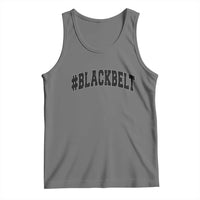 Martial Arts Karate Black Belt Tank Top Retro Varsity Vintage - Wonder Print Shop