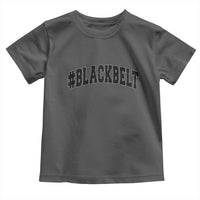 Martial Arts Karate Black Belt Toddler T Shirt Retro Varsity Vintage - Wonder Print Shop