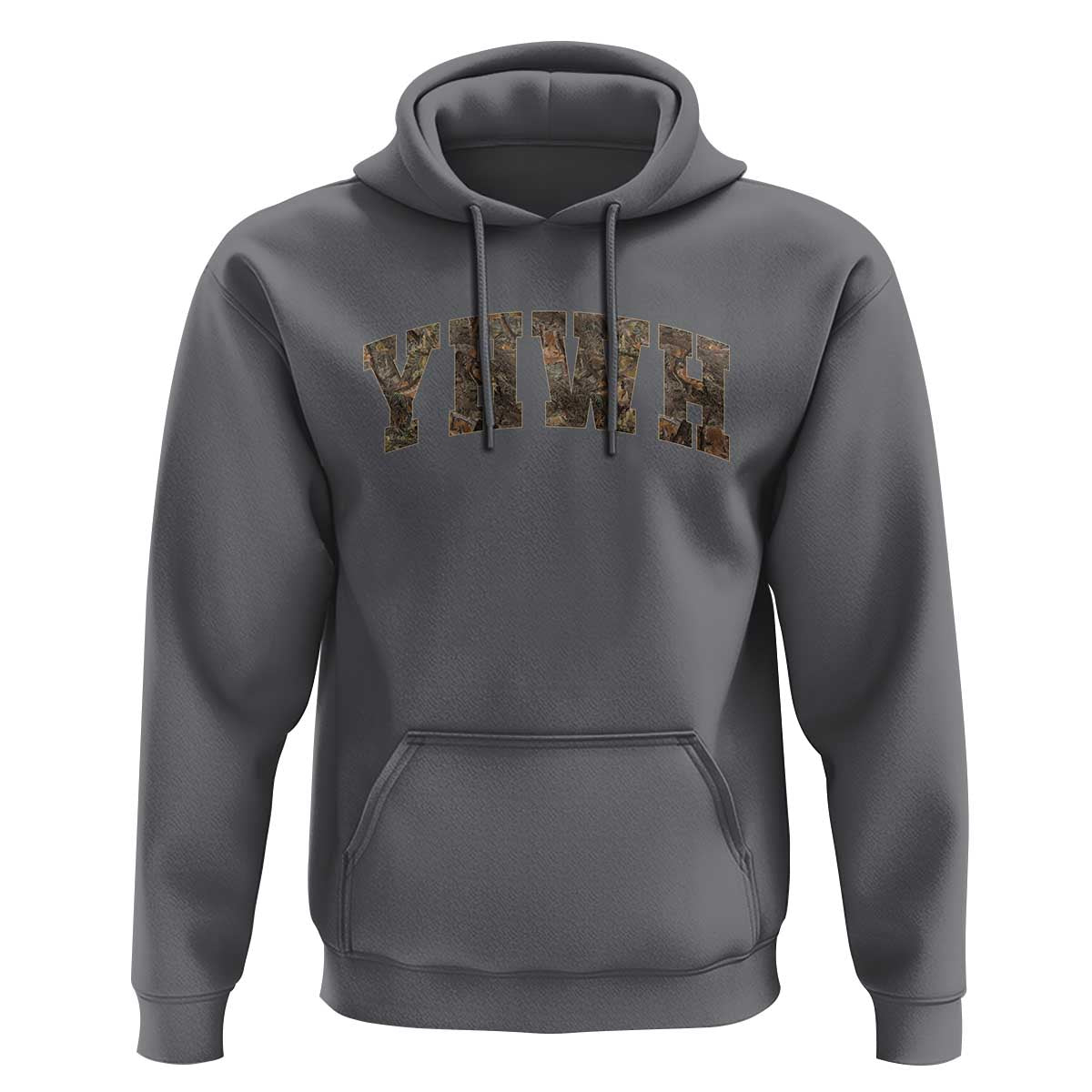 Camo YHWH Hoodie Christianity Jesus Preppy Christian Faith Bible Verse - Wonder Print Shop