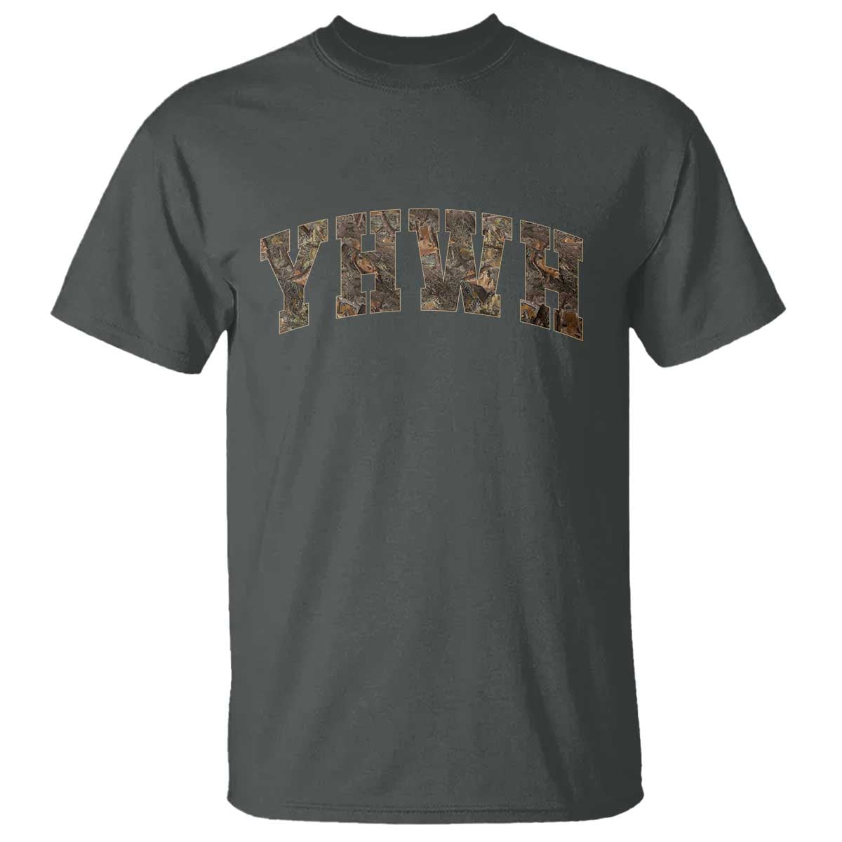Camo YHWH T Shirt Christianity Jesus Preppy Christian Faith Bible Verse - Wonder Print Shop