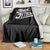 Brazilian Jiu Jitsu Throw Blanket Christian Cross BJJ Fighter Training Tee for Martial Arts Lovers - Wonder Print Shop