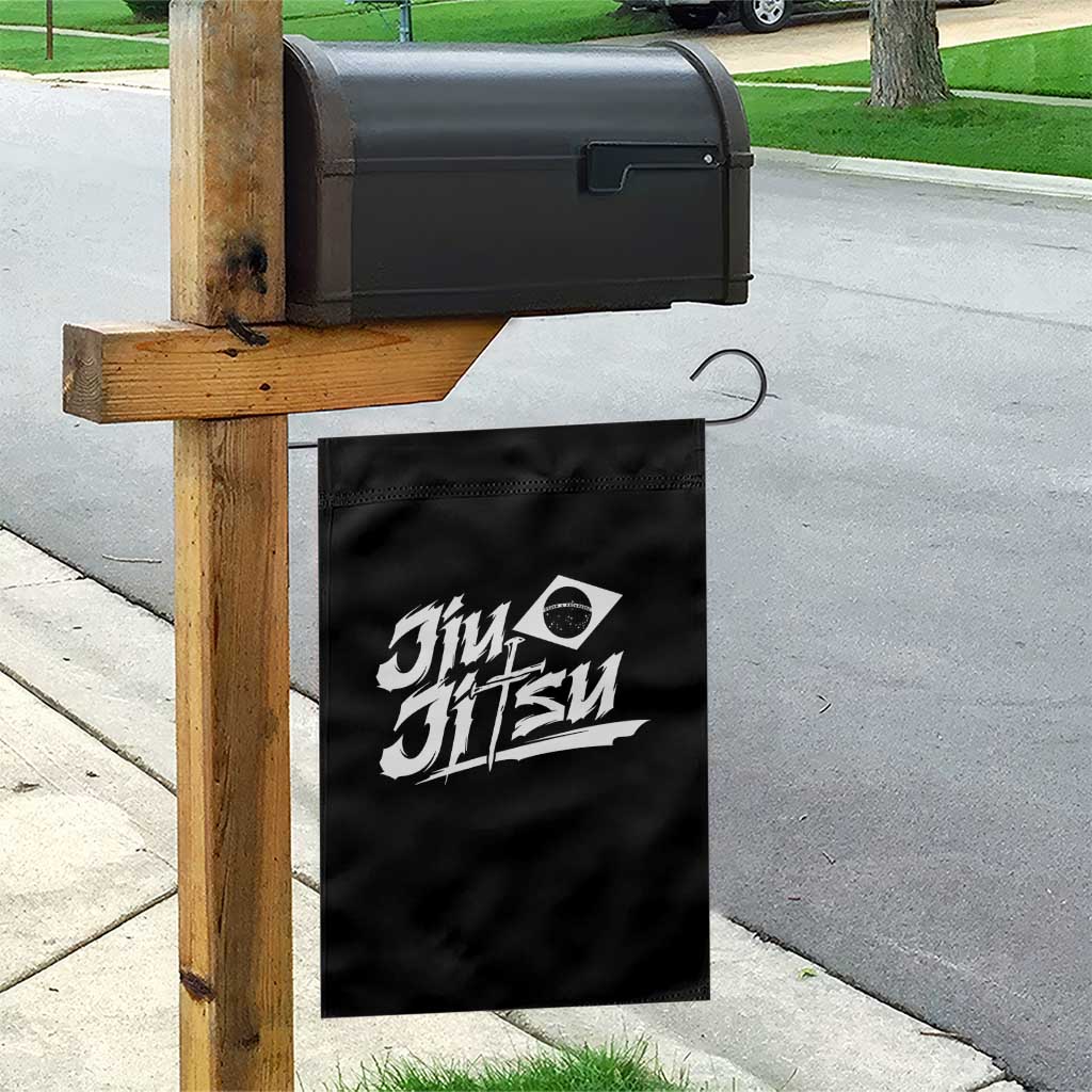 Brazilian Jiu Jitsu Garden Flag Christian Cross BJJ Fighter Training Tee for Martial Arts Lovers - Wonder Print Shop