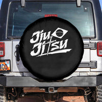 Brazilian Jiu Jitsu Spare Tire Cover Christian Cross BJJ Fighter Training Tee for Martial Arts Lovers - Wonder Print Shop